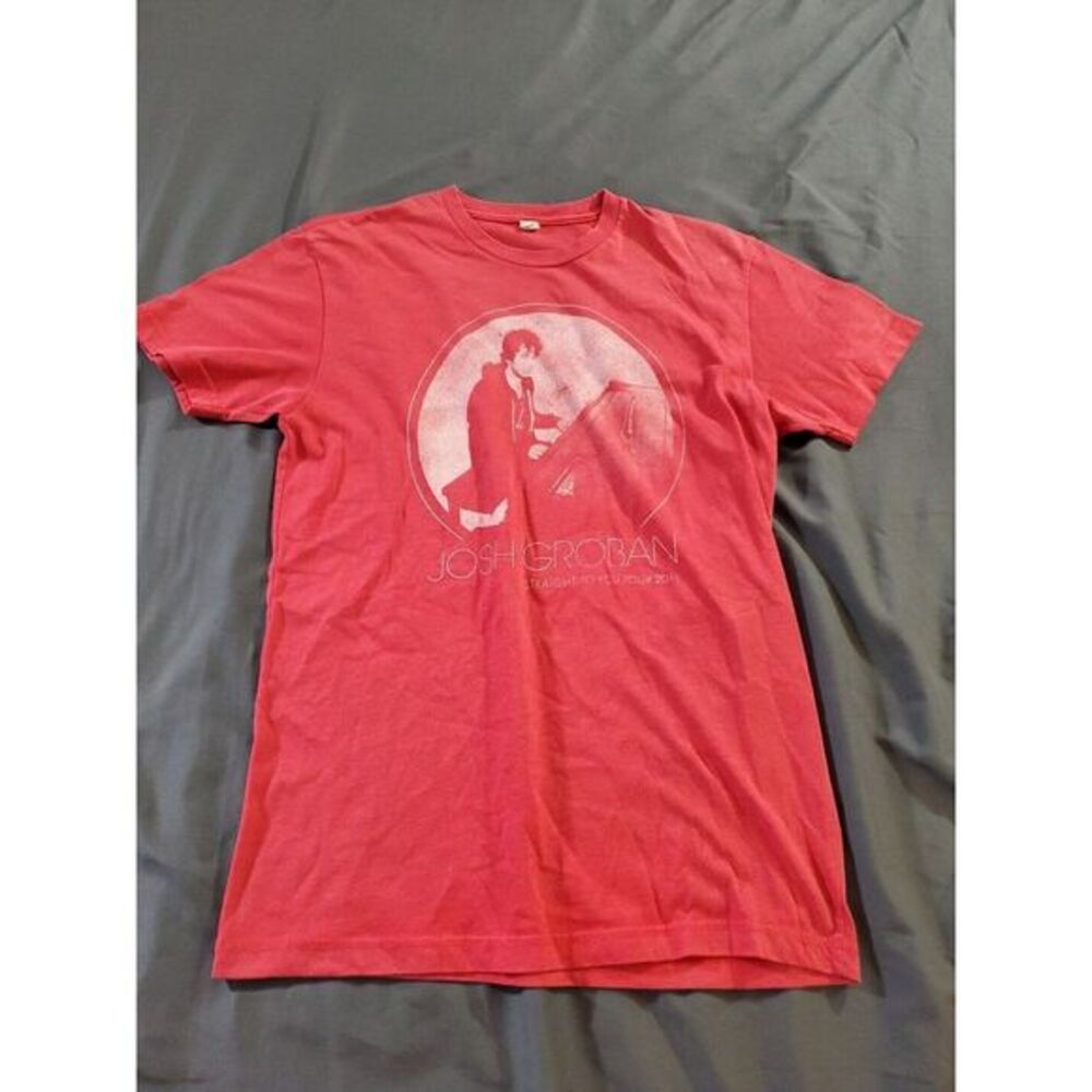 Josh Groban Straight to‎ you tour 2011 Red  Small T-Shirt Los Angeles California